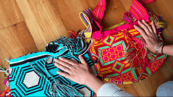difference between double thread and single thread wayuu bag