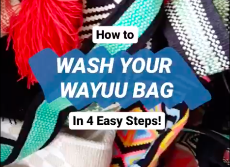 machine wash your wayuu bag