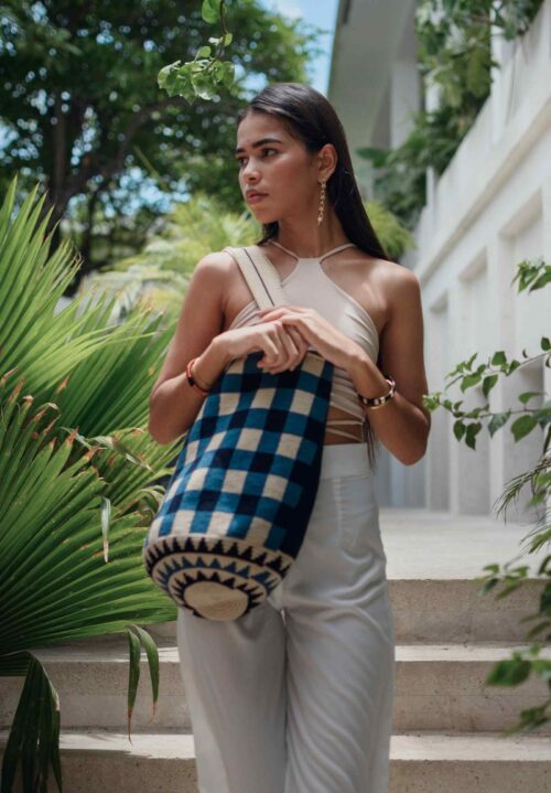 Sirena Wayuu Tote Bag | 100% Handmade Wearable Art